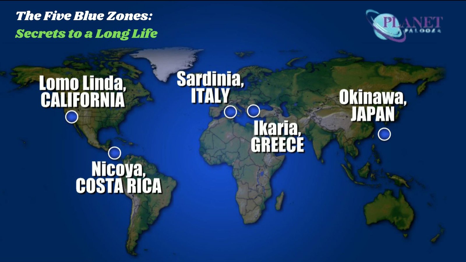 The Five Blue Zones: Secrets to a Long Life